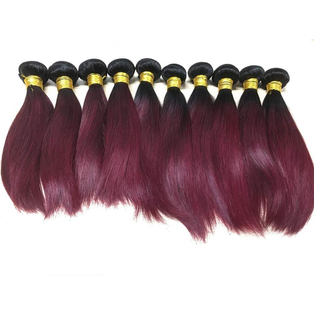 Full Lace Red Human Hair