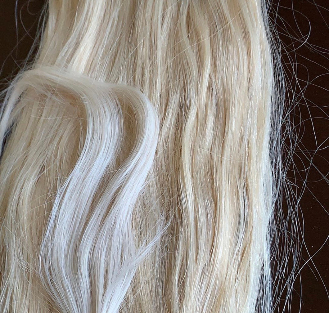 White Blonde Hair #100