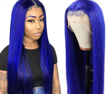 Load image into Gallery viewer, fantasy wig blue 22”
