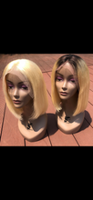 Load image into Gallery viewer, Ombré Human Hair Wigs Full Lace
