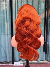 Load image into Gallery viewer, Orange Ginger Body Wave lace
