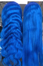 Load image into Gallery viewer, fantasy wig blue 22”
